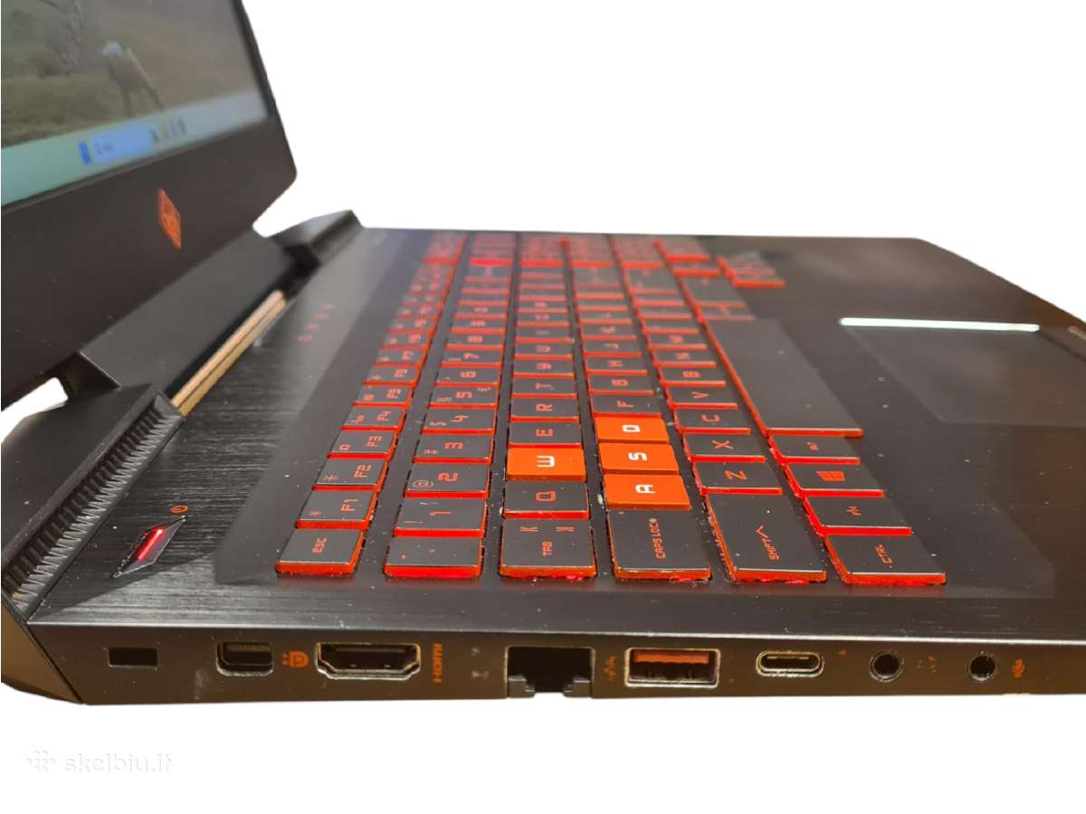 Hp Omen 15 – i7-7700hq / 32gb RAM / 256gb SSD+1tb - nuotraukos Nr. 4