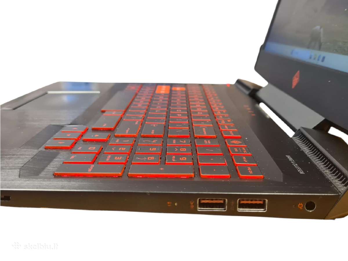 Hp Omen 15 – i7-7700hq / 32gb RAM / 256gb SSD+1tb - nuotraukos Nr. 5