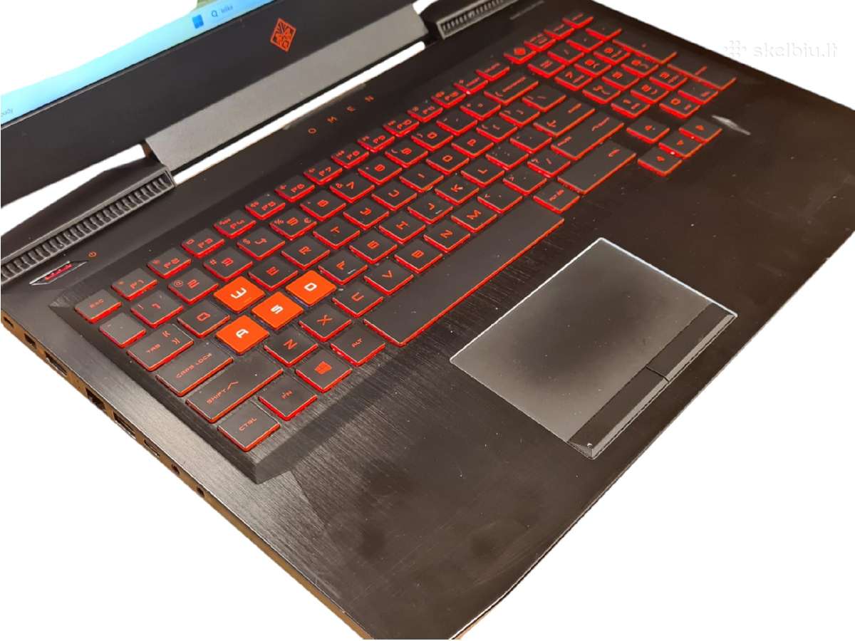 Hp Omen 15 – i7-7700hq / 32gb RAM / 256gb SSD+1tb - nuotraukos Nr. 6