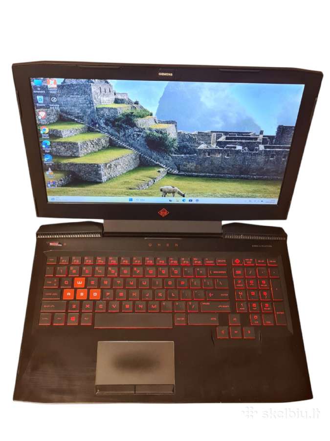 Hp Omen 15 – i7-7700hq / 32gb RAM / 256gb SSD+1tb - nuotraukos Nr. 2
