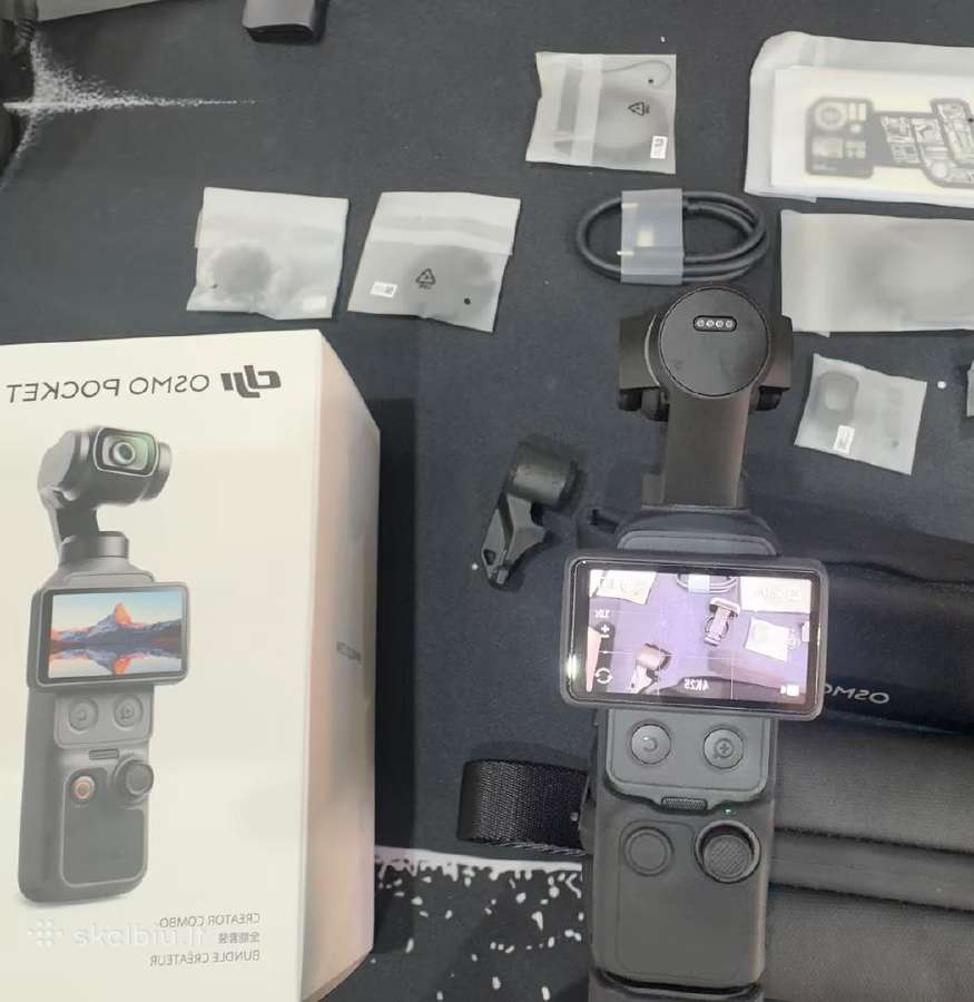 Dji Osmo Pocket 4 Creator Combo - nuotraukos Nr. 2