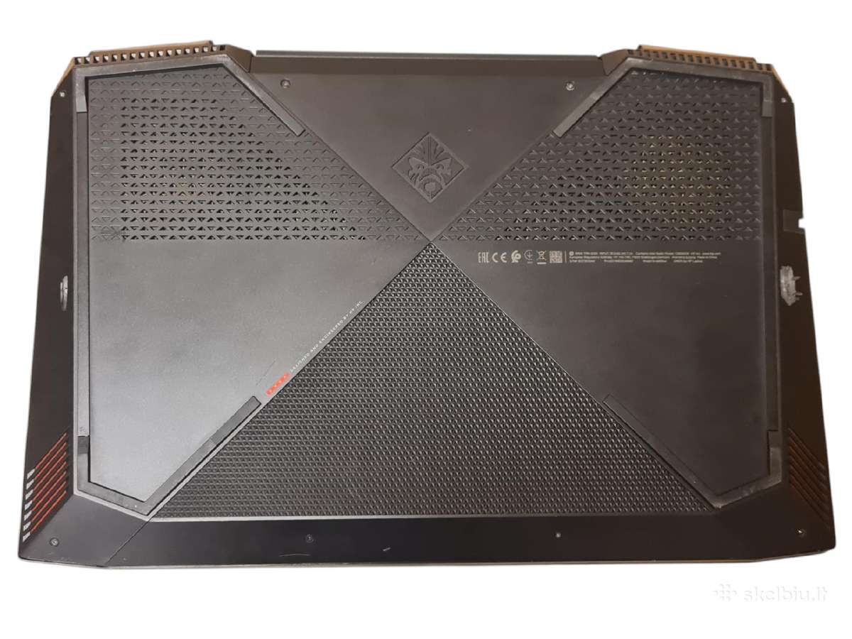 Hp Omen 15 – i7-7700hq / 32gb RAM / 256gb SSD+1tb - nuotraukos Nr. 12