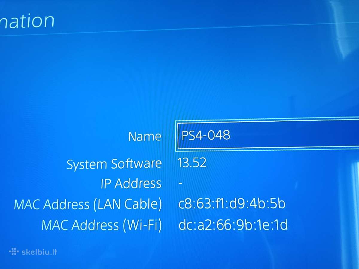 Ps4 slim 1tb - nuotraukos Nr. 7