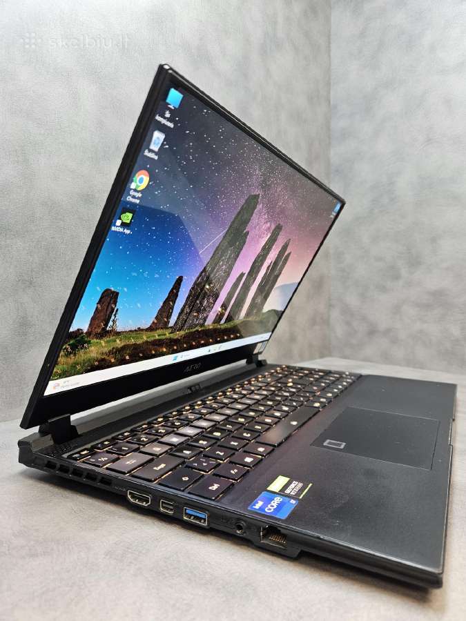 Gigabyte/15.6"4k Oled/i7-11800h/32r/512ssd/rtx3070 - nuotraukos Nr. 5