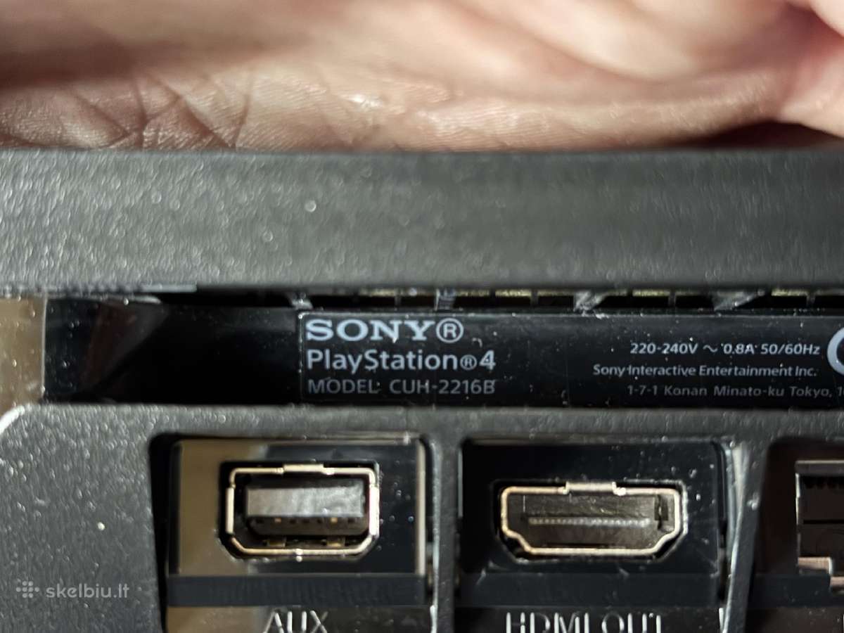 Playstation 4 Slim 1tb (Jailbreak / Atrišta) - nuotraukos Nr. 2