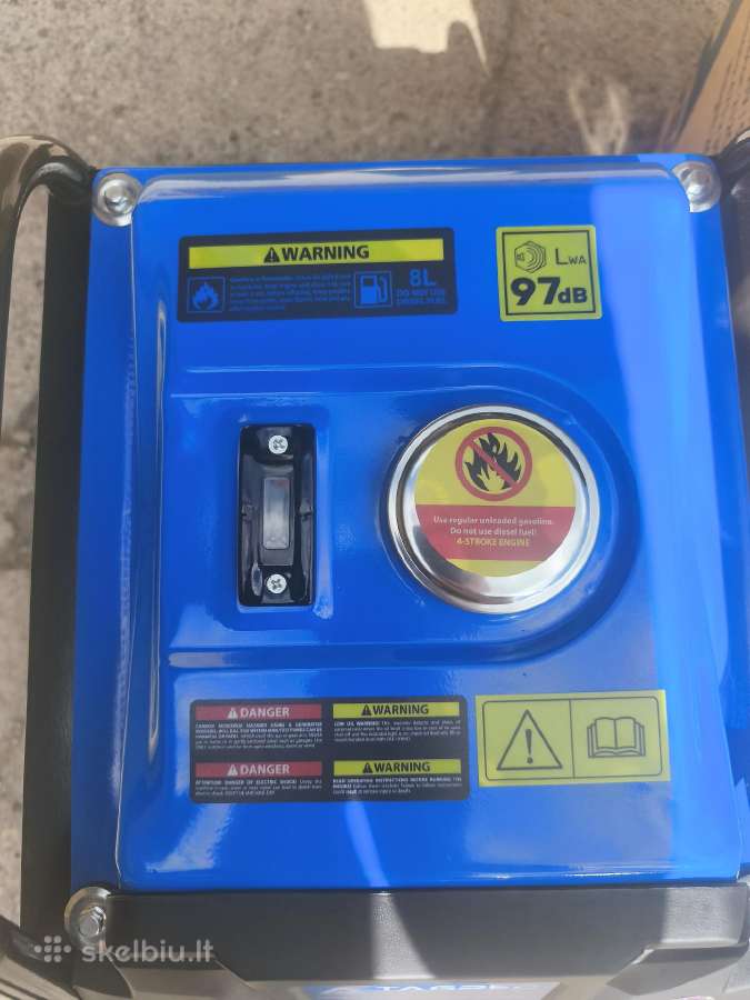 Inverterinis benzininis generatorius 3.8kw - nuotraukos Nr. 4