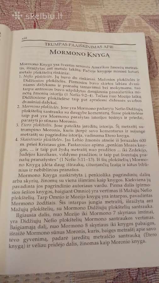 Mormono knyga - nuotraukos Nr. 3