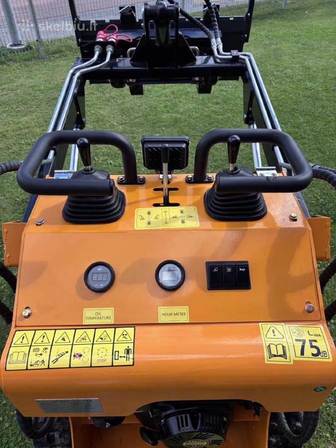 Vikšrinis mini krautuvas Enzo - Ht280 - nuotraukos Nr. 8