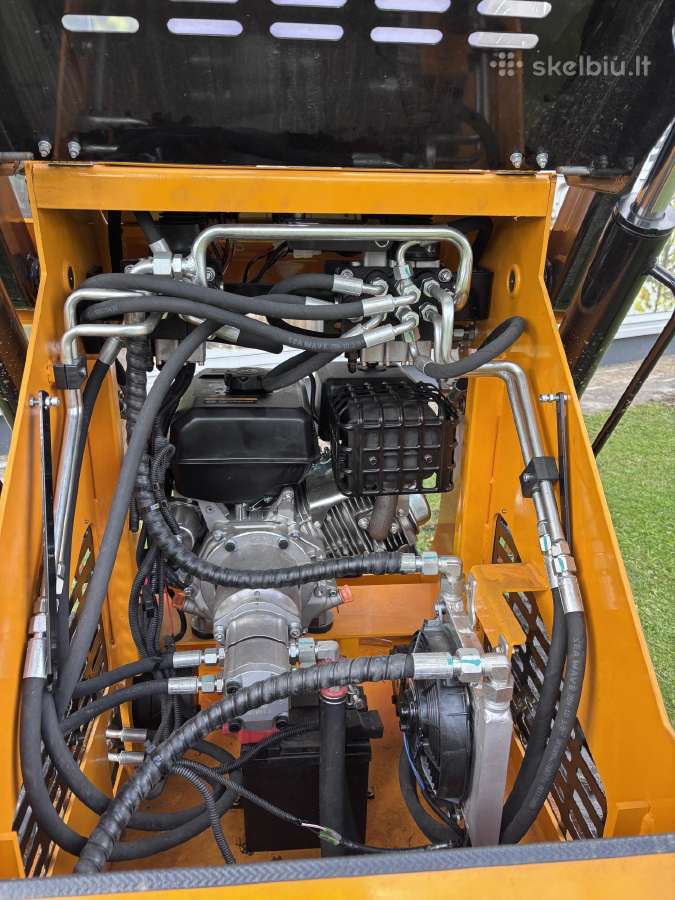 Vikšrinis mini krautuvas Enzo - Ht280 - nuotraukos Nr. 9