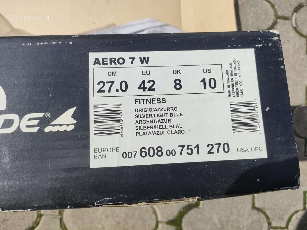 Rollerblade Riedučiai 78mm/80a dydis 42 - nuotraukos Nr. 6
