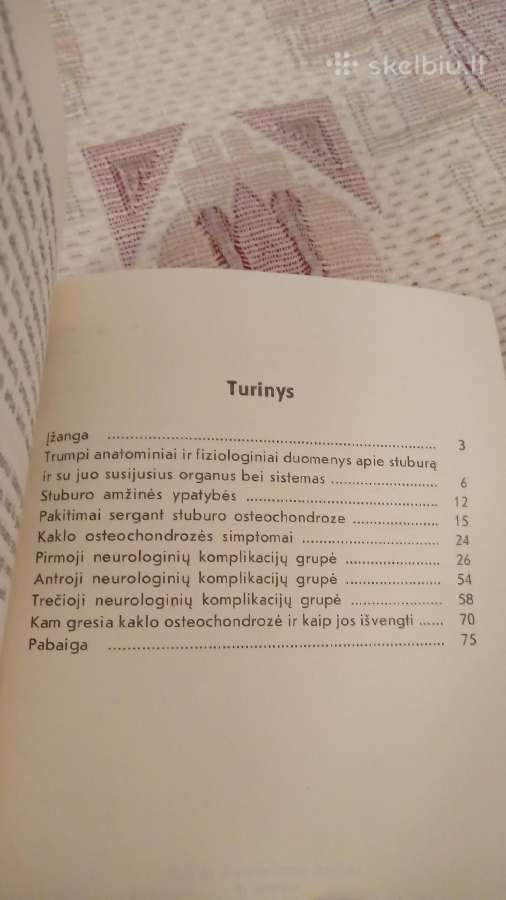 Apie kaklo ir juosmens osteohondrozę 2 knygos - nuotraukos Nr. 3