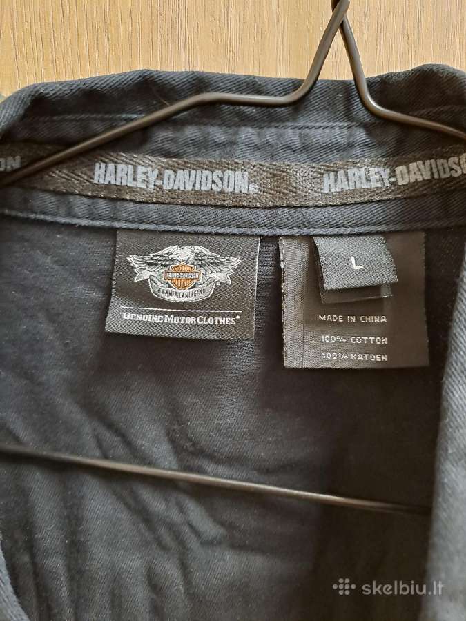 Harley davidson L d. marskiniai ilgom rankovem - nuotraukos Nr. 2