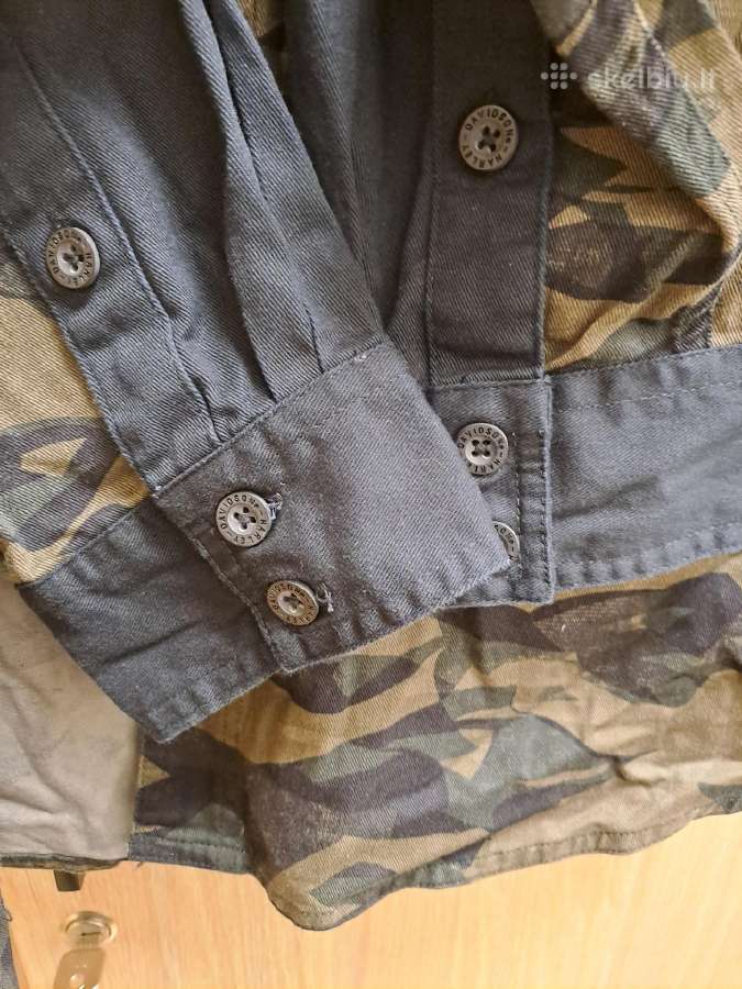 Harley davidson L d. marskiniai ilgom rankovem - nuotraukos Nr. 4