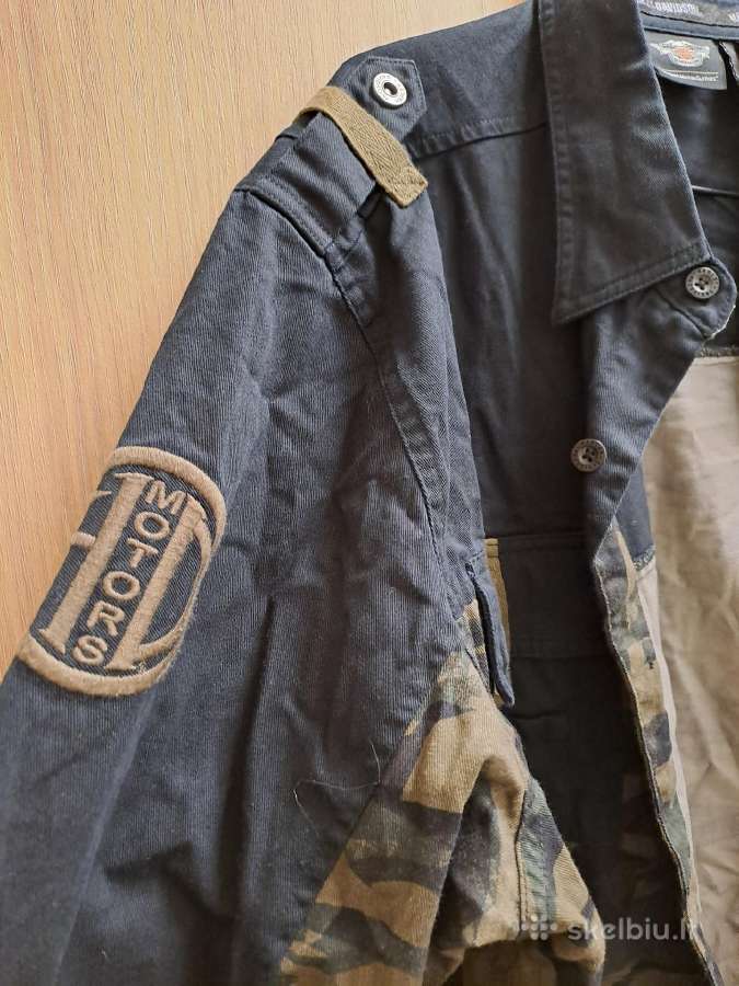 Harley davidson L d. marskiniai ilgom rankovem - nuotraukos Nr. 5