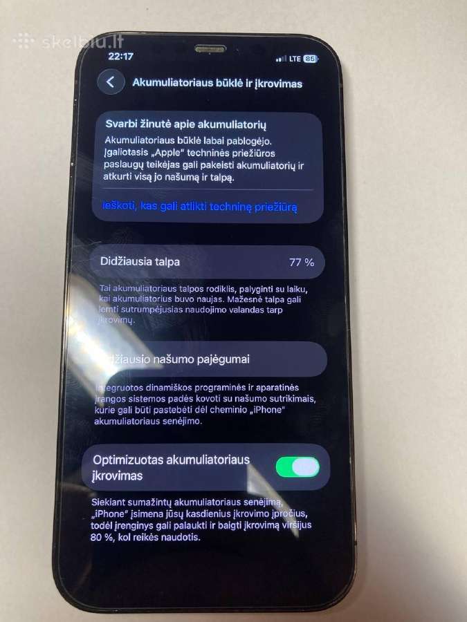 iPhone 12 pro 128gb - nuotraukos Nr. 8