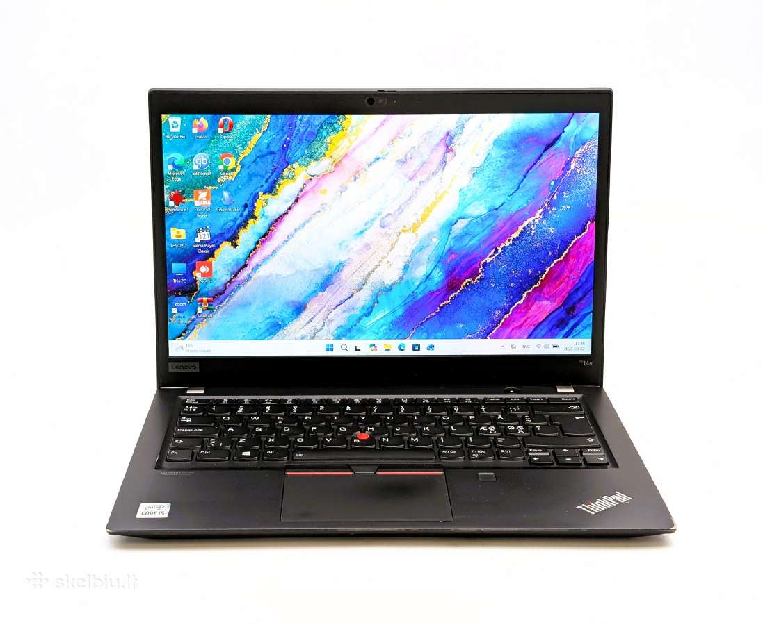 Lenovo T14s i5-10210u 16gb 256gb Darbui - nuotraukos Nr. 2
