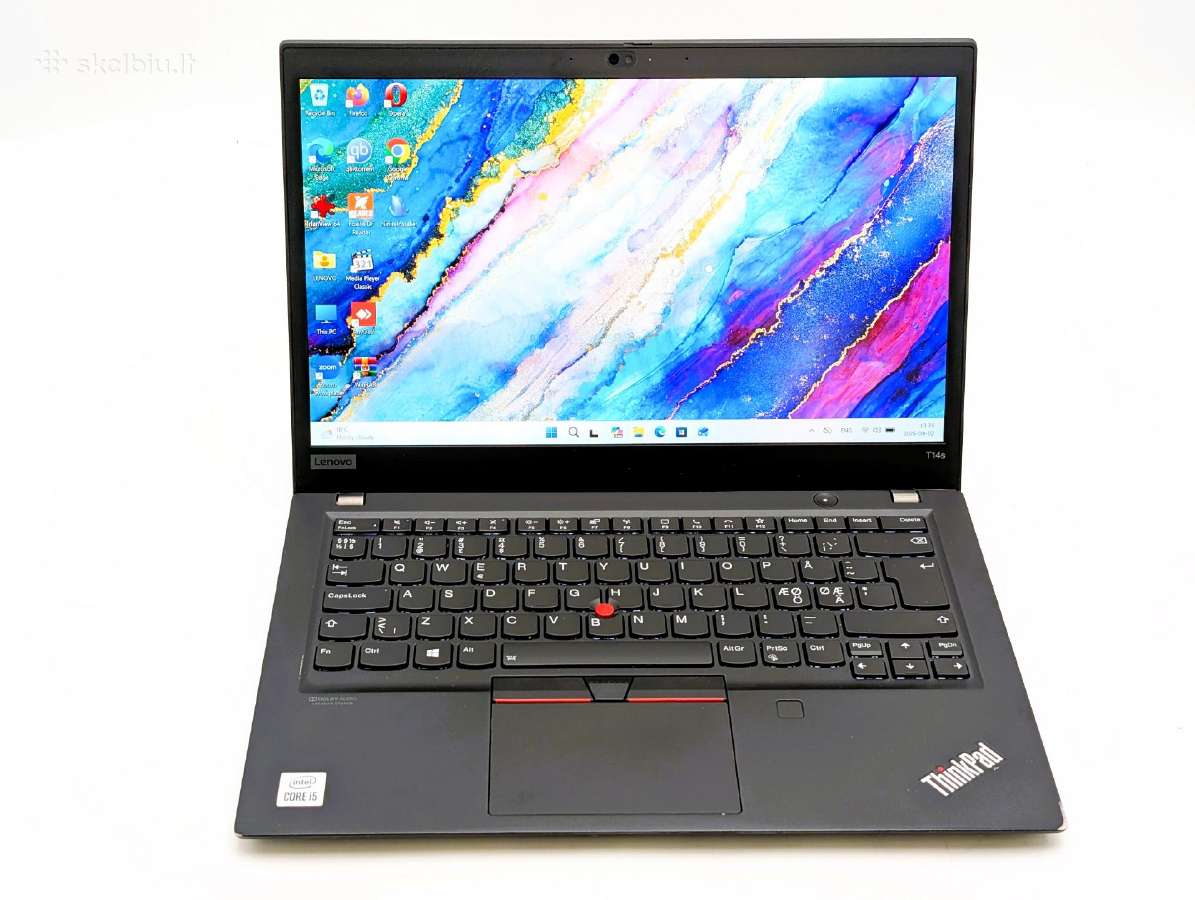 Lenovo T14s i5-10210u 16gb 256gb Darbui - nuotraukos Nr. 3