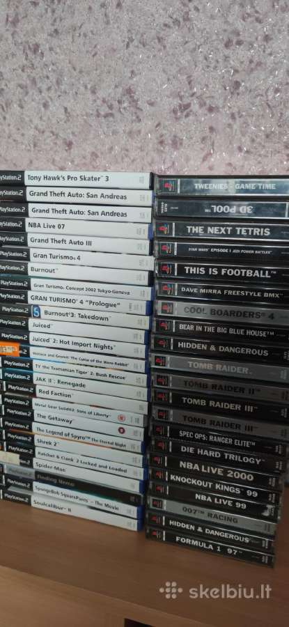 Ps1 Ps2 PS3 Ps5 žaidimai konsoles - nuotraukos Nr. 3