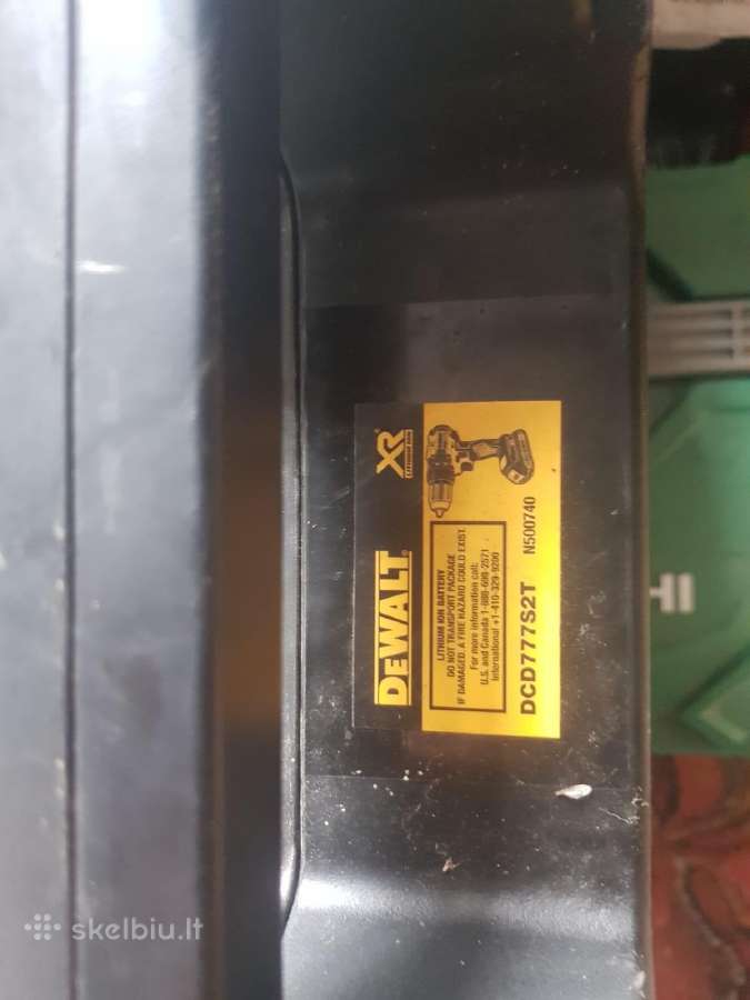 Suktukas Dewalt ir Hitachi, Milwaukee - nuotraukos Nr. 2