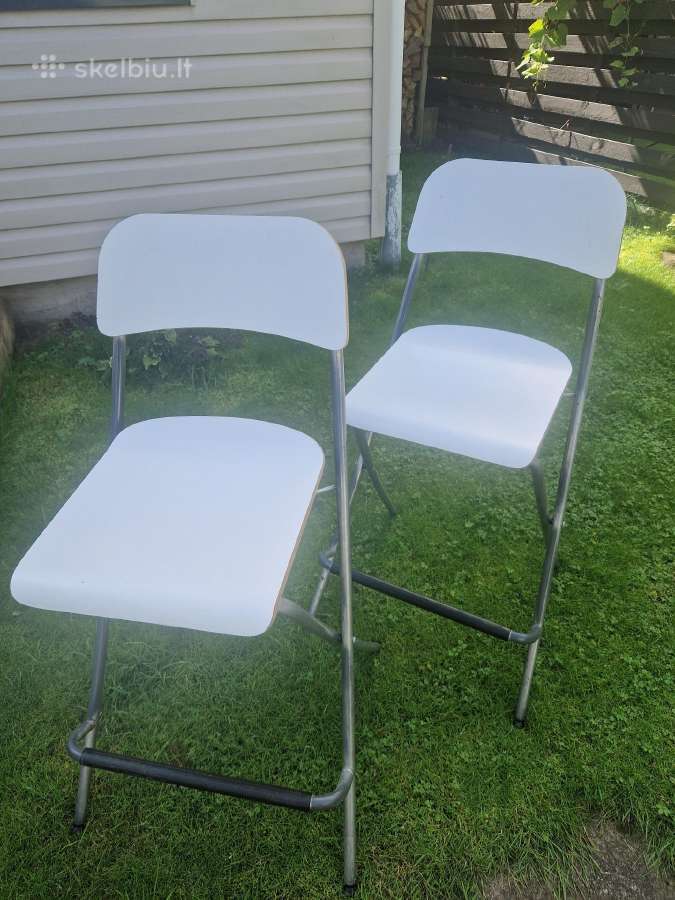 2 Ikea baro kėdės Franklin - nuotraukos Nr. 2