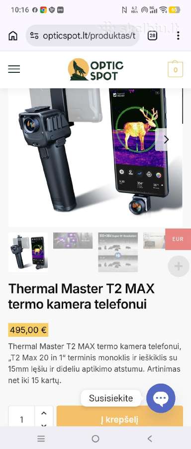 Keičiu Osmo pocket 4 creator 2m draudimas - nuotraukos Nr. 3