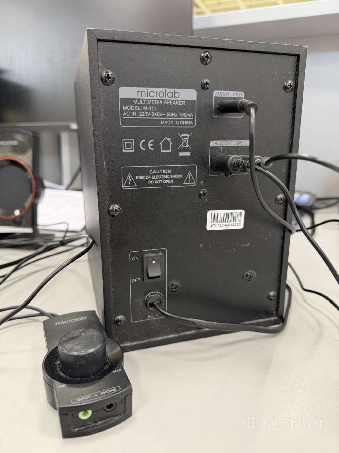 Parduodu kompiuterines kolonėles Microlab M-111 - nuotraukos Nr. 5