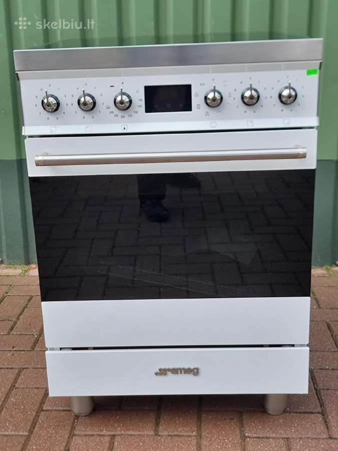 Nauja retro balta Smeg indukcinė + garantija - nuotraukos Nr. 7