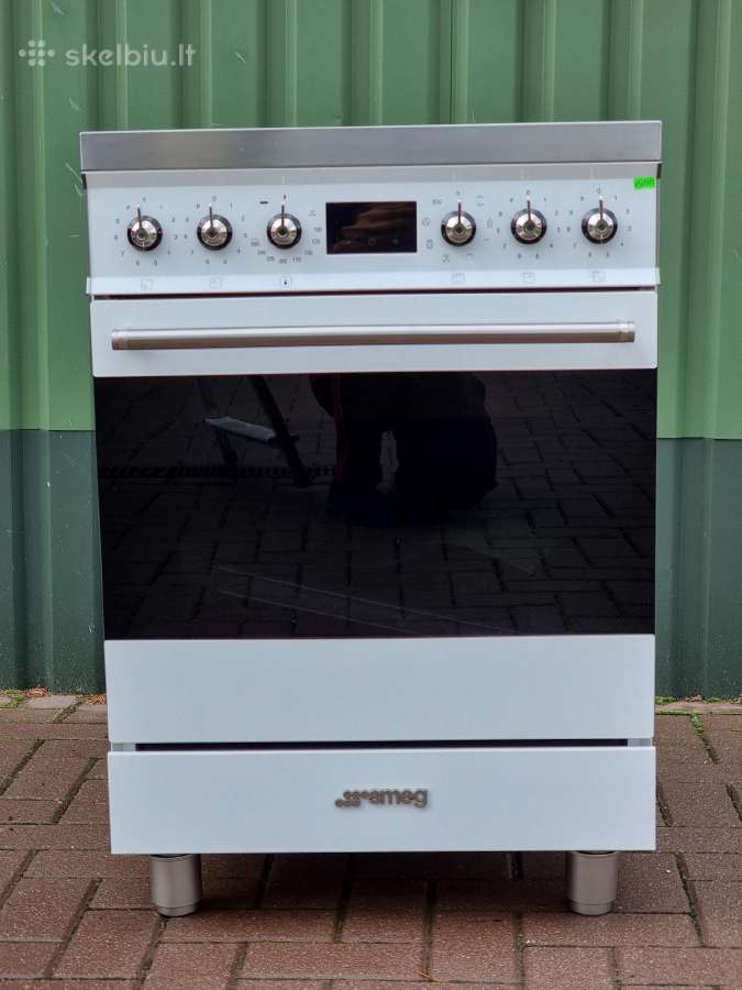 Nauja retro balta Smeg indukcinė + garantija - nuotraukos Nr. 10