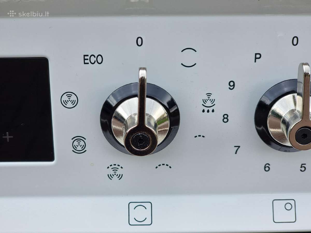 Nauja retro balta Smeg indukcinė + garantija - nuotraukos Nr. 16