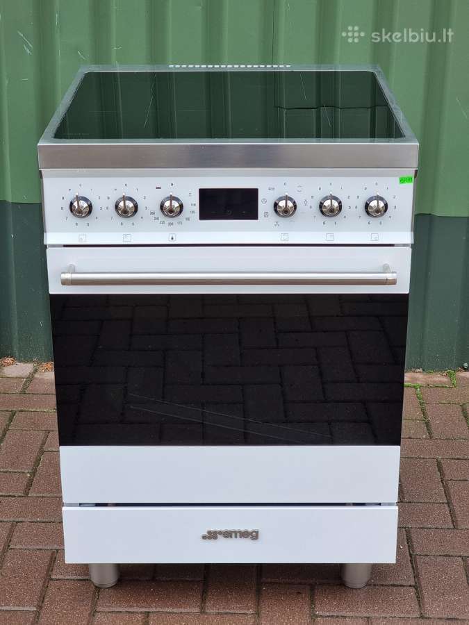 Nauja retro balta Smeg indukcinė + garantija - nuotraukos Nr. 17