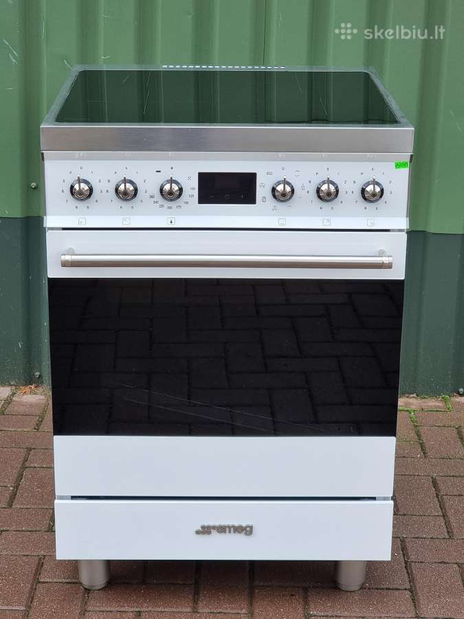 Nauja retro balta Smeg indukcinė + garantija - nuotraukos Nr. 18