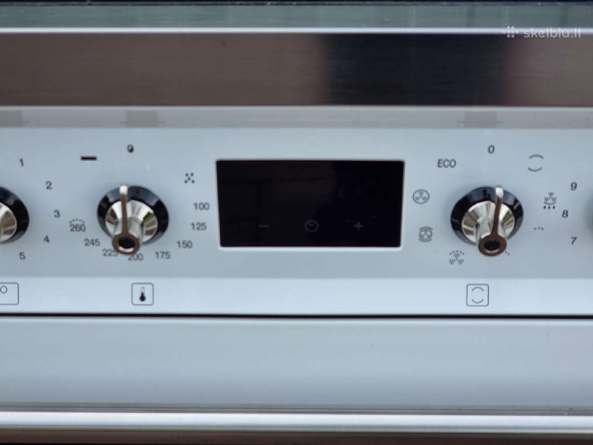 Nauja retro balta Smeg indukcinė + garantija - nuotraukos Nr. 21