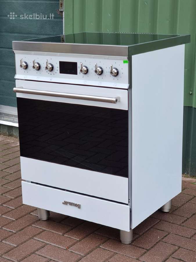Nauja retro balta Smeg indukcinė + garantija - nuotraukos Nr. 23