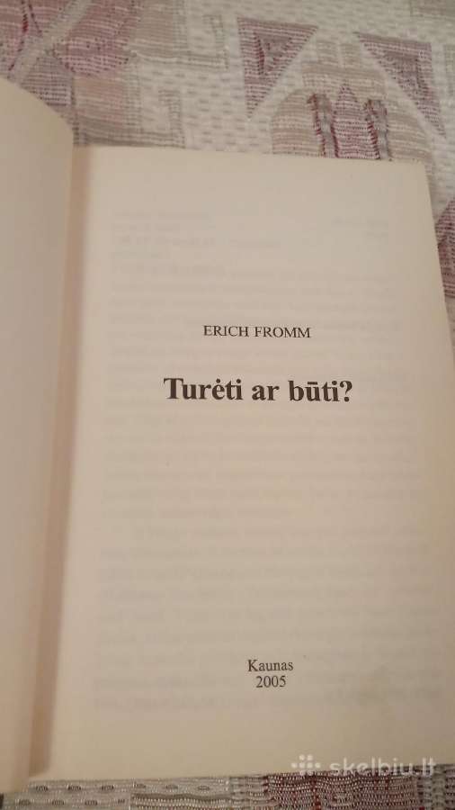 Turėti ar būti ? - nuotraukos Nr. 2