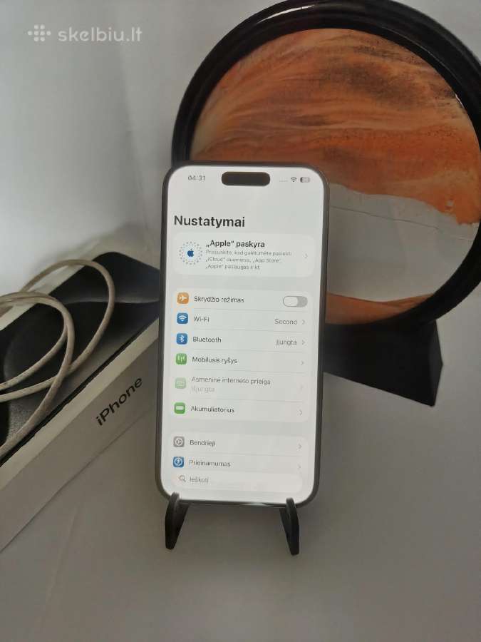 iPhone 15 pro - nuotraukos Nr. 3