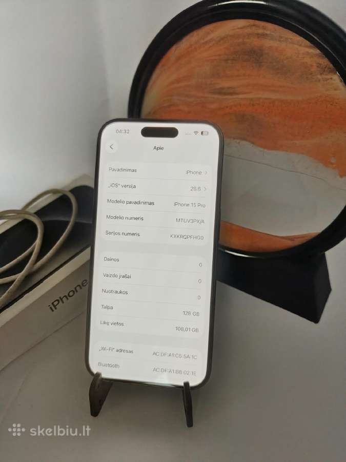 iPhone 15 pro - nuotraukos Nr. 5