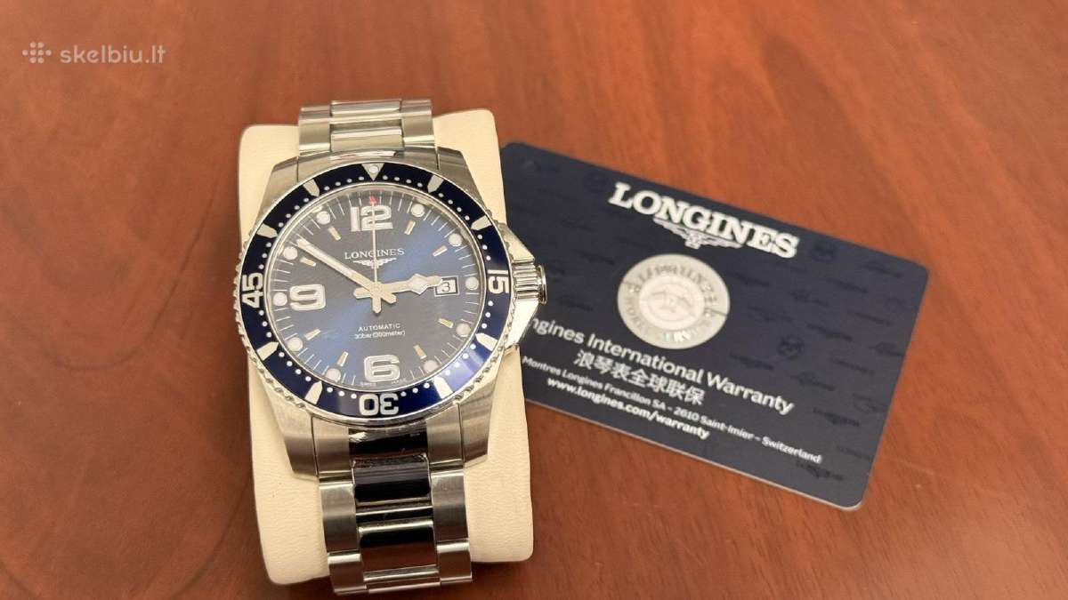 Longines Hydroconquest Automatic 41 - nuotraukos Nr. 5