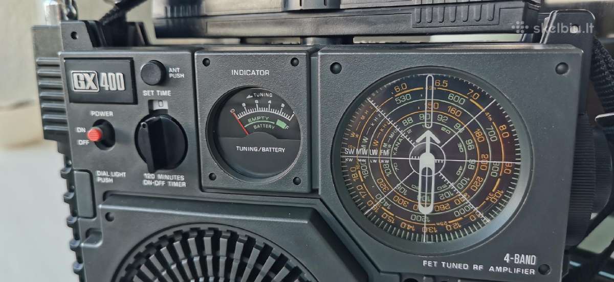 Panasonic Gx400 Rf-966lb Fm/lw/mw/sw Radijas - nuotraukos Nr. 3