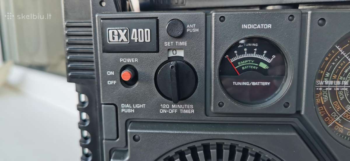 Panasonic Gx400 Rf-966lb Fm/lw/mw/sw Radijas - nuotraukos Nr. 4
