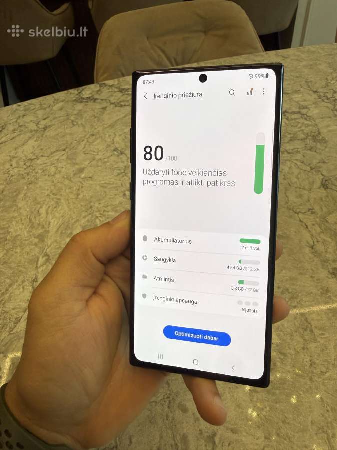 Samsung Note 10 plus, 12/512gb - nuotraukos Nr. 4