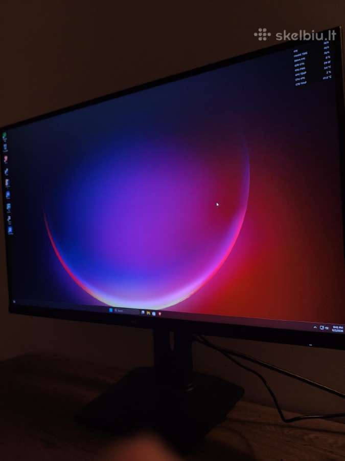 Ktc 1440p 200hz Ips monitorius/praktiskai naujas - nuotraukos Nr. 3