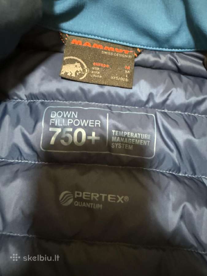Mammut Flexidown 750 pūkinė hibridinė striukė - nuotraukos Nr. 7