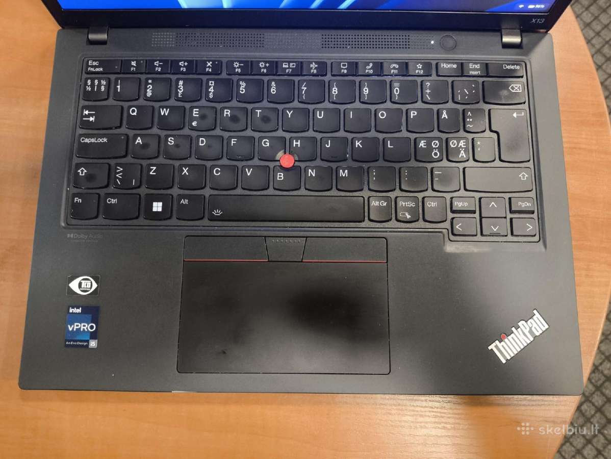 Thinkpad X13 i5-1245u 16gb Ddr5 256gb 15% - nuotraukos Nr. 2
