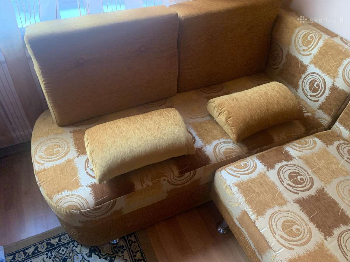 Parduodama sofa su miegama funkcija - nuotraukos Nr. 2