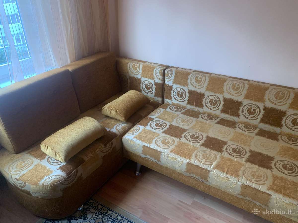 Parduodama sofa su miegama funkcija - nuotraukos Nr. 3