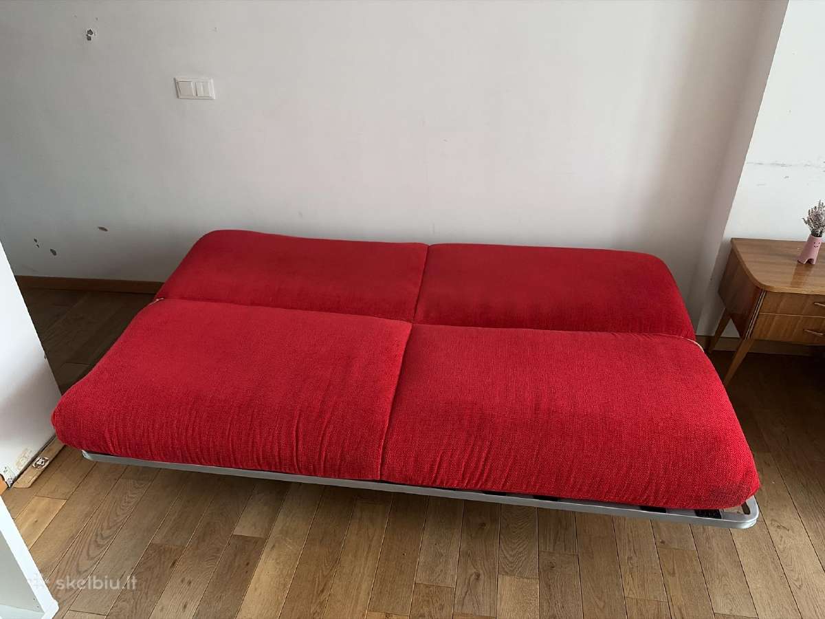 Dvivietė sofa-lova (arba lovos rėmas) - nuotraukos Nr. 4