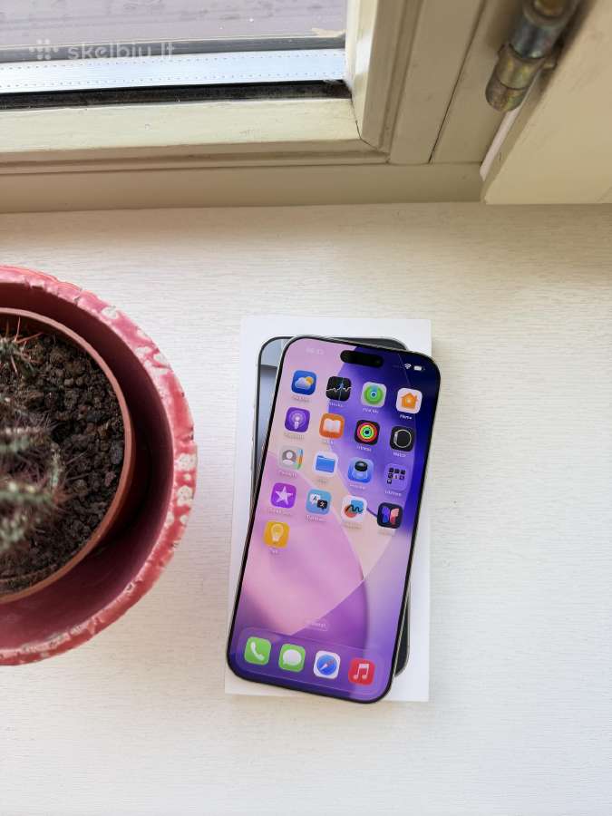 Apple iPhone 16 pro max Kaip naujas - nuotraukos Nr. 9