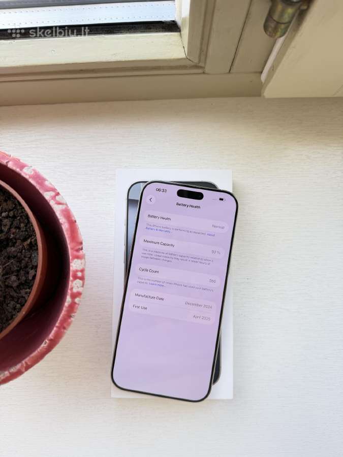 Apple iPhone 16 pro max Kaip naujas - nuotraukos Nr. 11