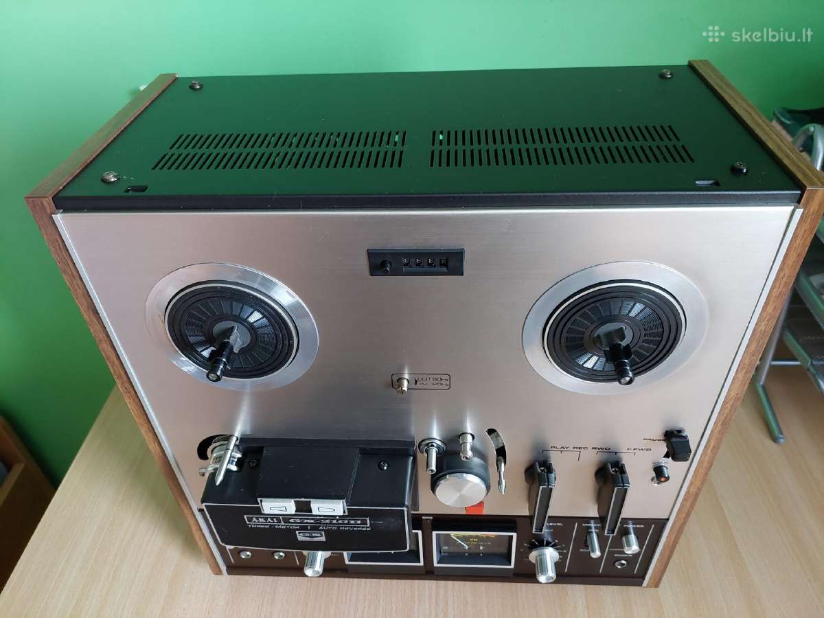Juostinis magnetofonas Akai GX-210d - nuotraukos Nr. 4