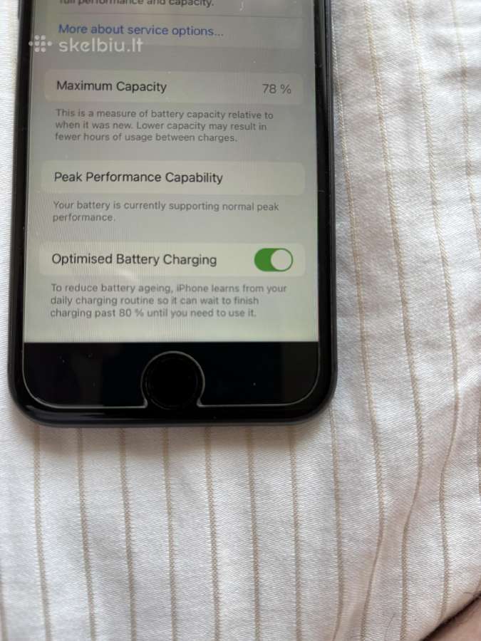 iPhone 8 256 GB bukle ideali, be krovimo laido - nuotraukos Nr. 5